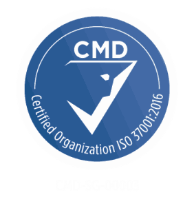 Logo Certificado Antisoborno CMD-ISO-37001-2016