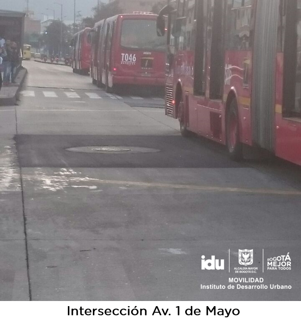 Intersección Av 1 de mayo