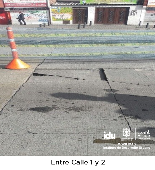 Entre calle 1 y 2