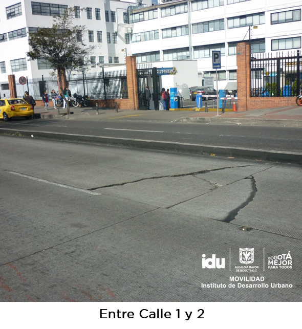 Entre calle 1 y 2
