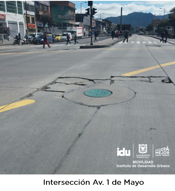 Intersección Av 1 de mayo