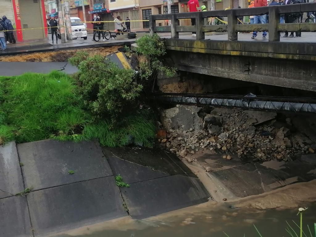 emergencia de la Calle 3 con Carrera 60