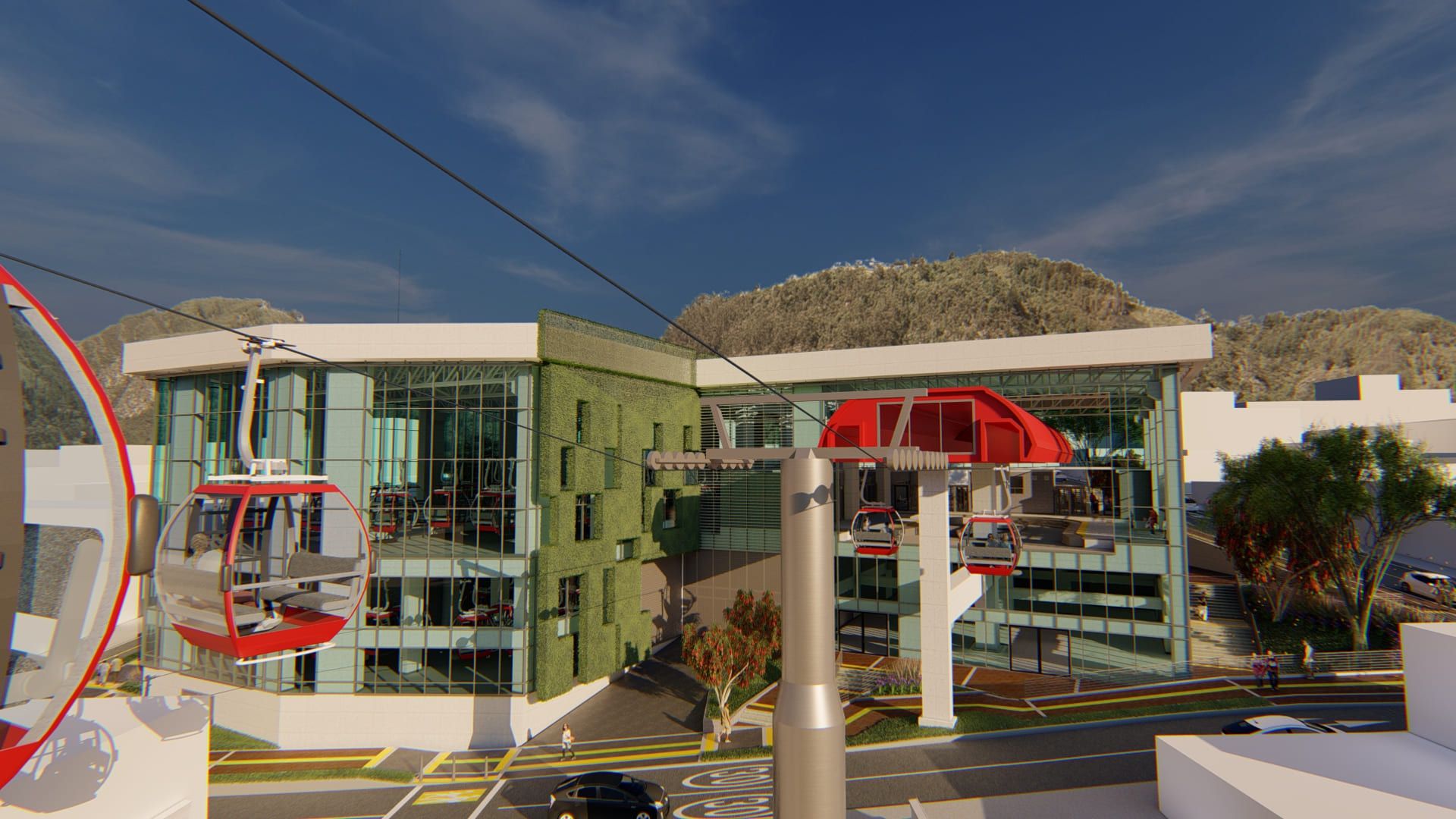 Fotorender Cable aéreo 