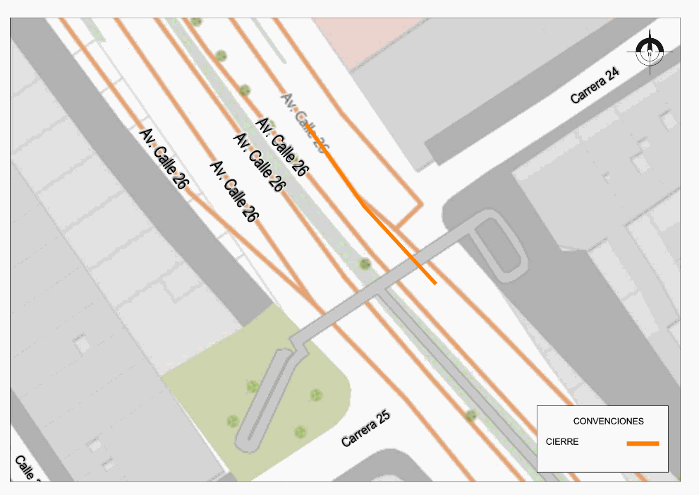 Mapa 1. Zona de obra
