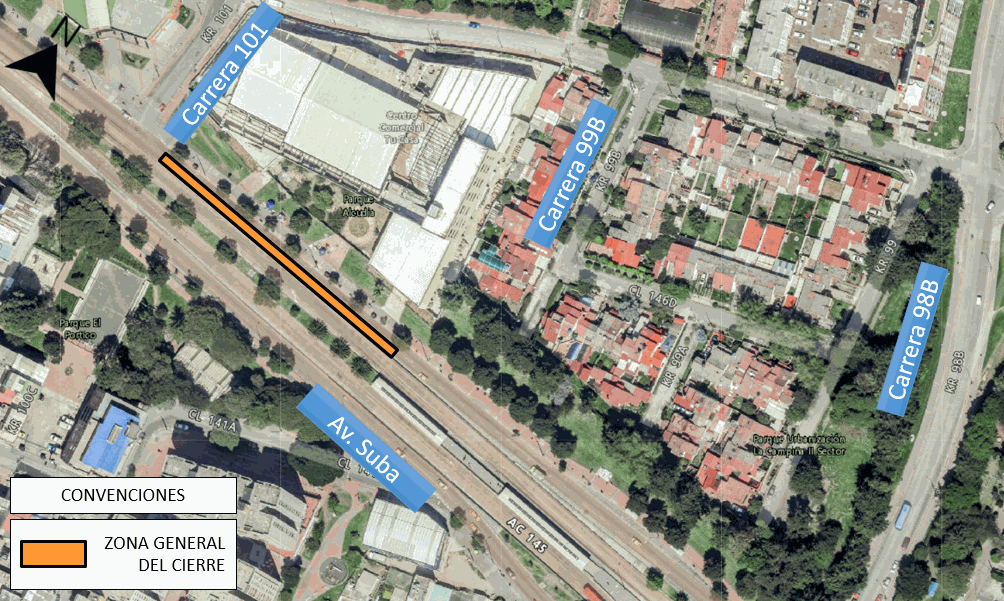 Mapa 1. Zona de Obra.