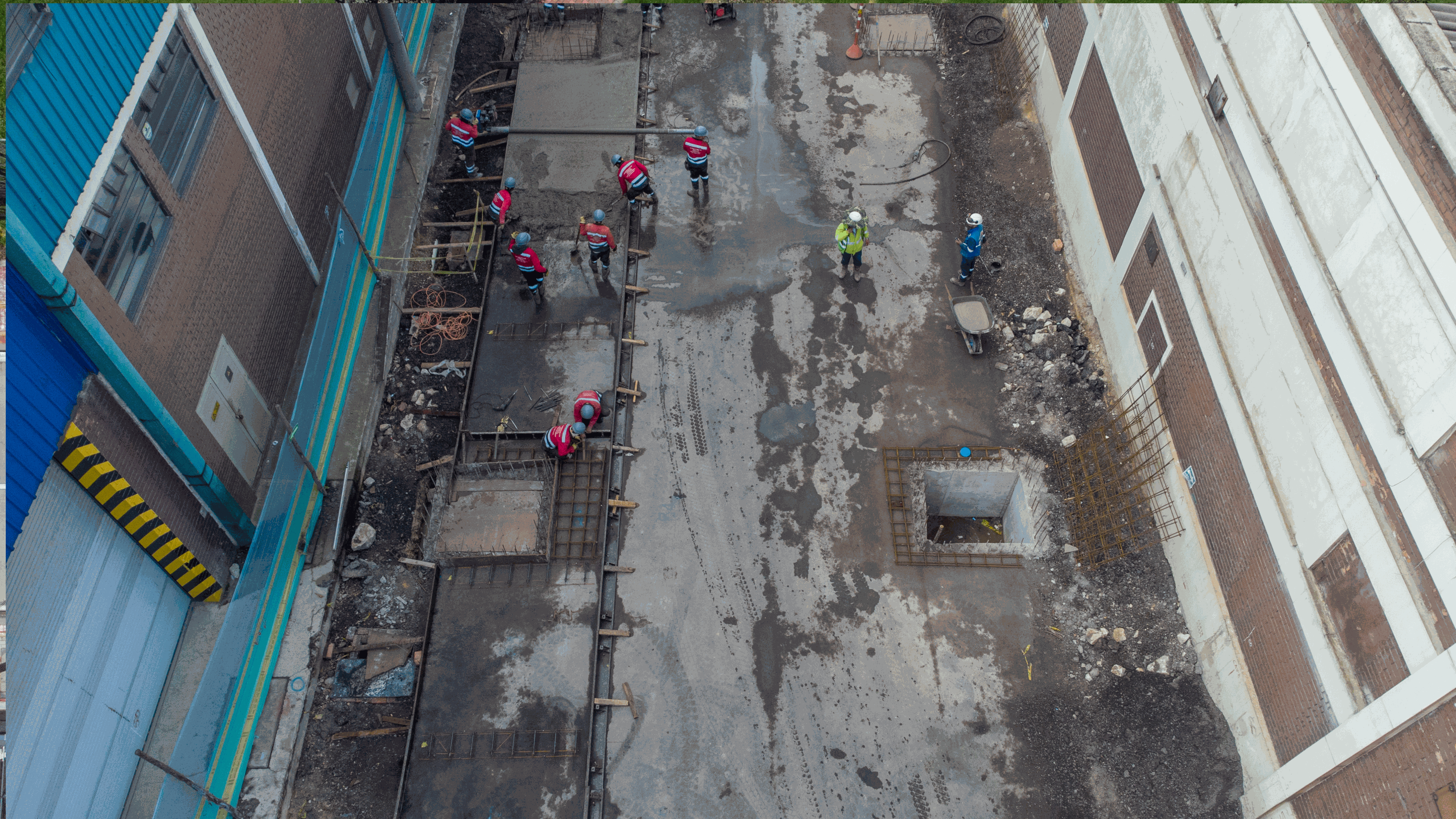 Vías y espacio público zonas industriales de Montevideo y Puente Aranda Grupo 4