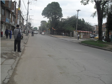 Avenida calle 139 en Suba, que será intervenida a partir de esta noche