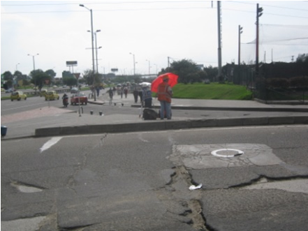 Oreja puente vehicular