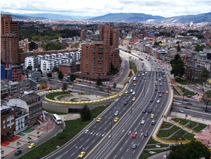 Puente vehicular troncal NQS sobre Calle 26
