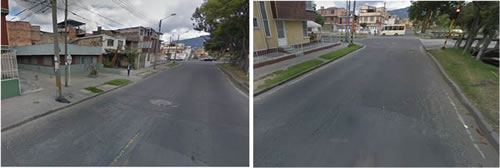 Estado actual de la calle 37 Sur