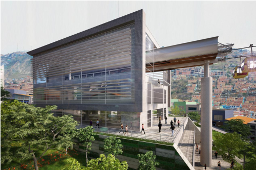 Proyección Estación Juan Pablo II
