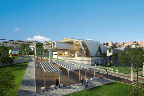 Proyección Estación Illimanì