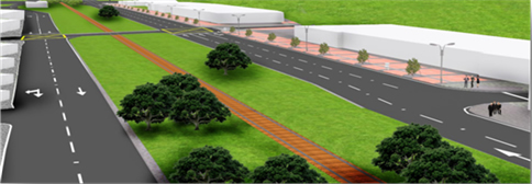 Renders Avenida Ferrocarril de occidente o calle 22 - Sector Fontibón