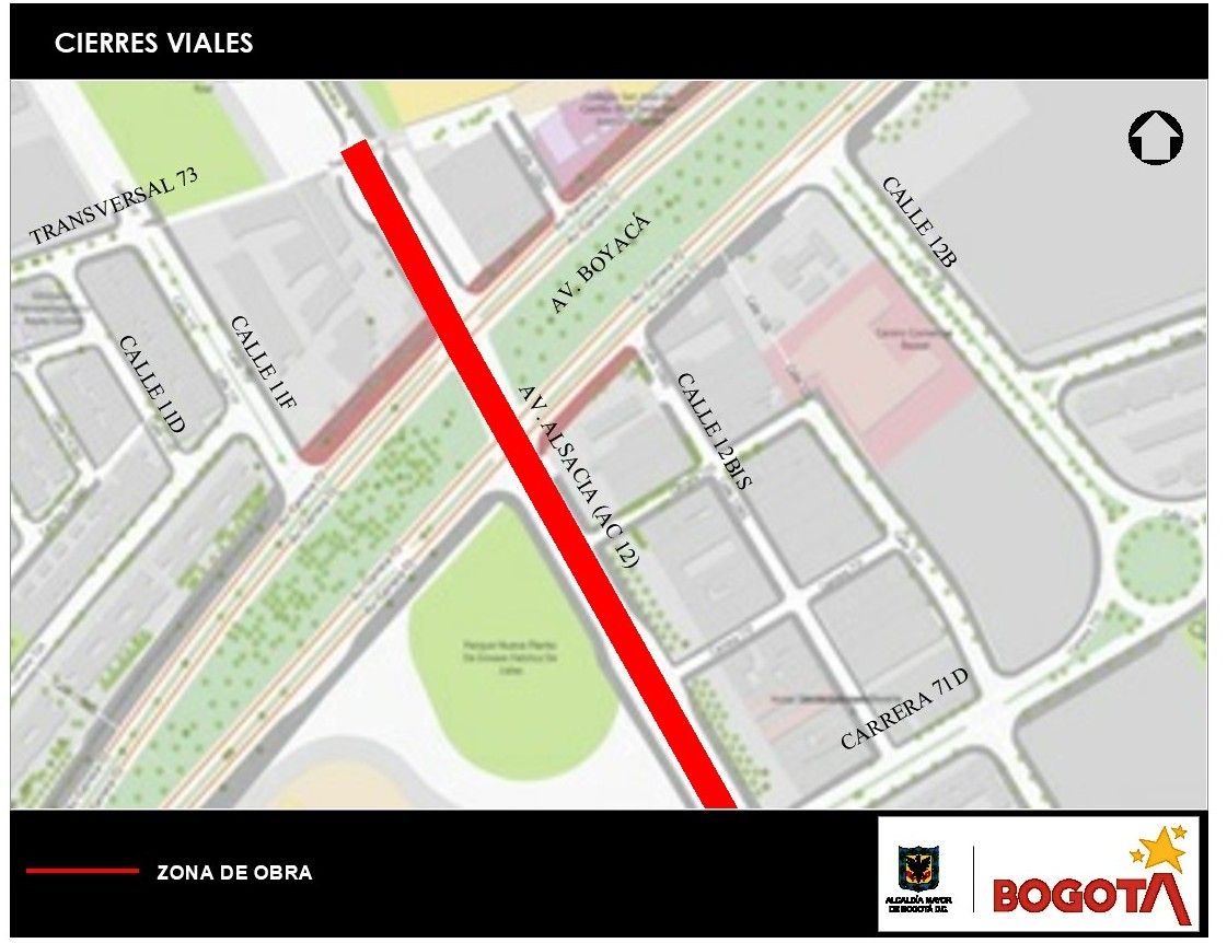 Mapa 1. Zona de obra