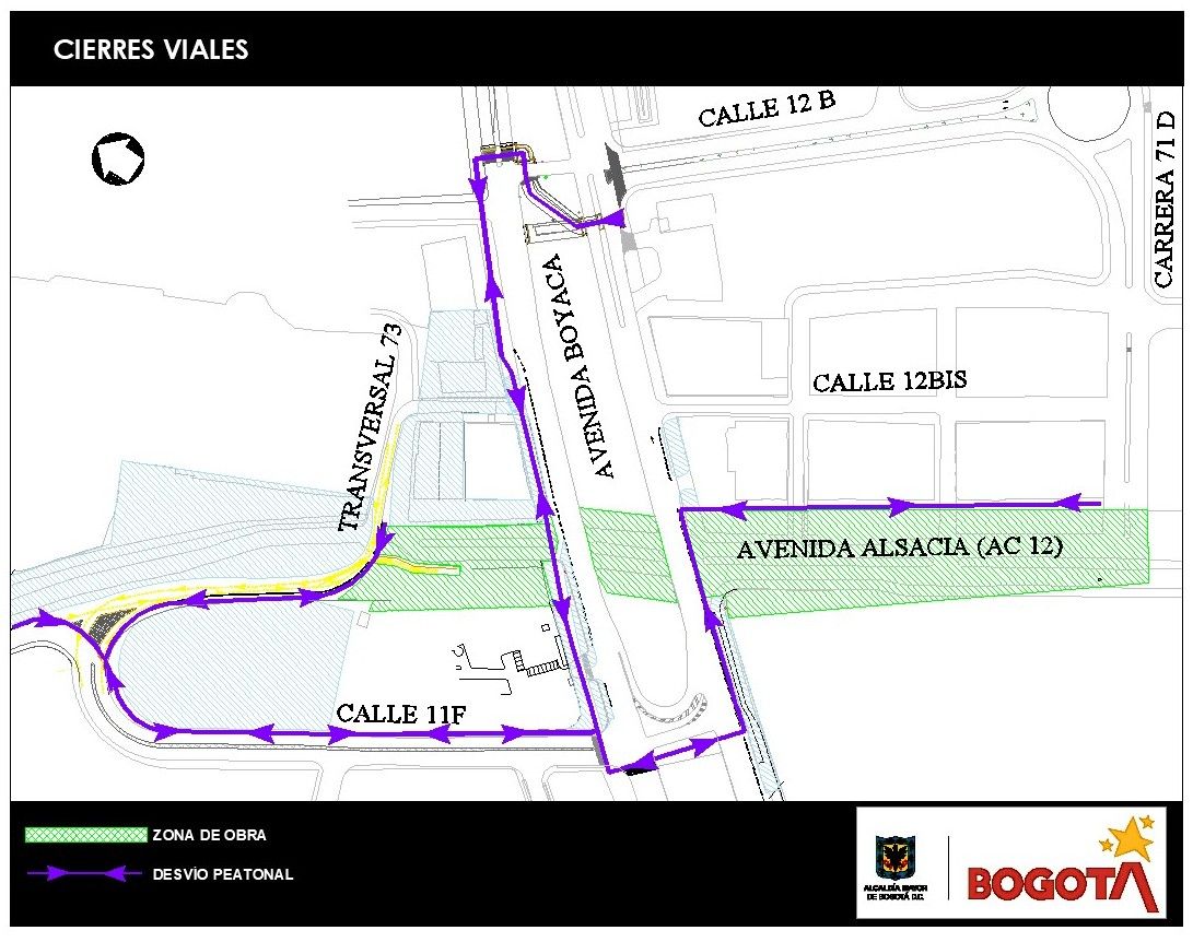 Mapa 10. Rutas peatonales.