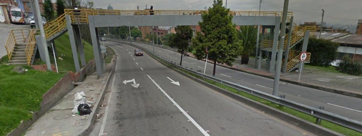 Puente peatonal- Av Circunvalar con calle 46