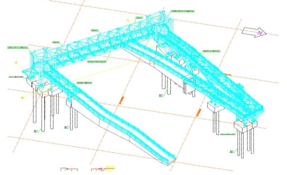 Imagen del puente finalizado