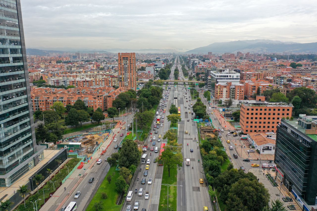 Foto panorámica de la ciudad