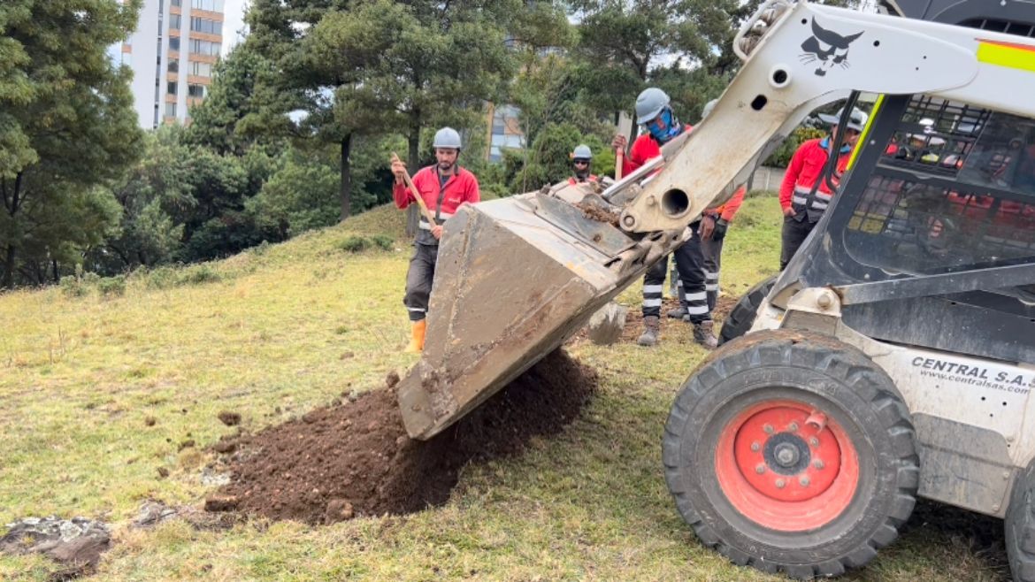 Fotografía Obras de la avenida Rincón con Boyacá