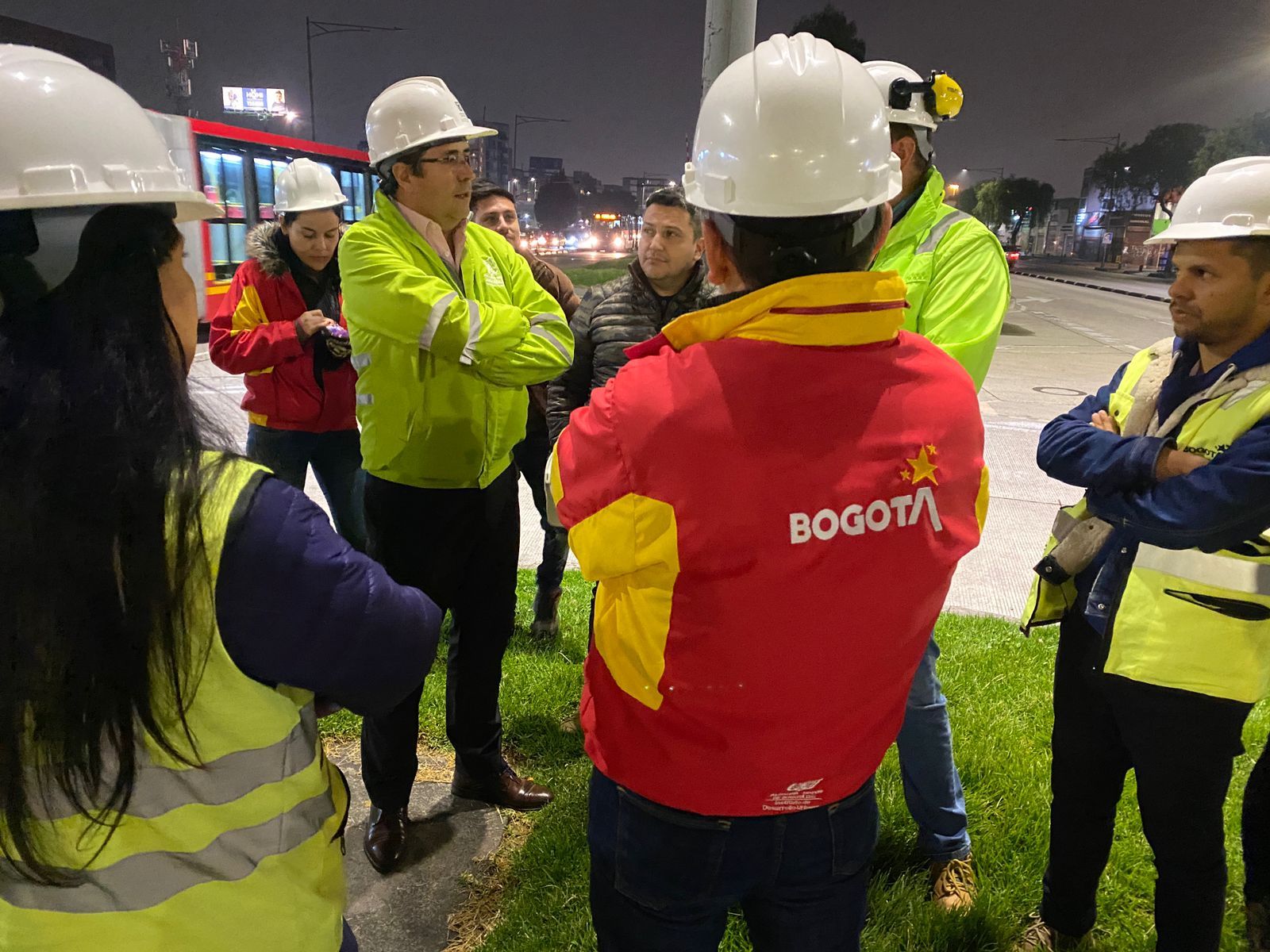 Director del IDU en recorrido nocturno