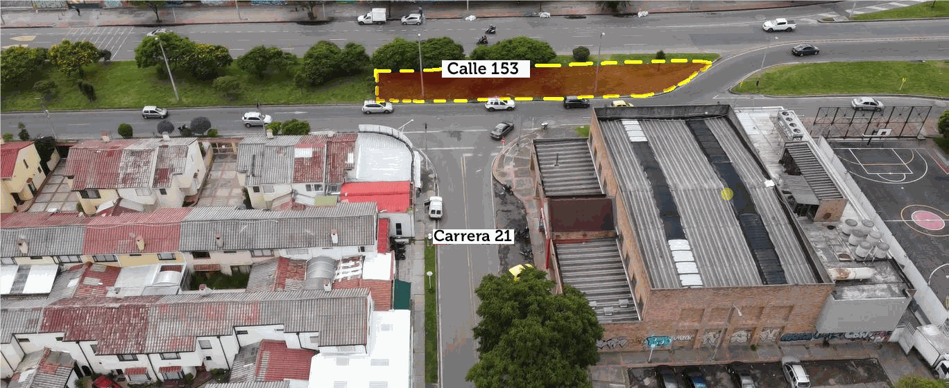 Mapa de movilidad en la zona durante las obras