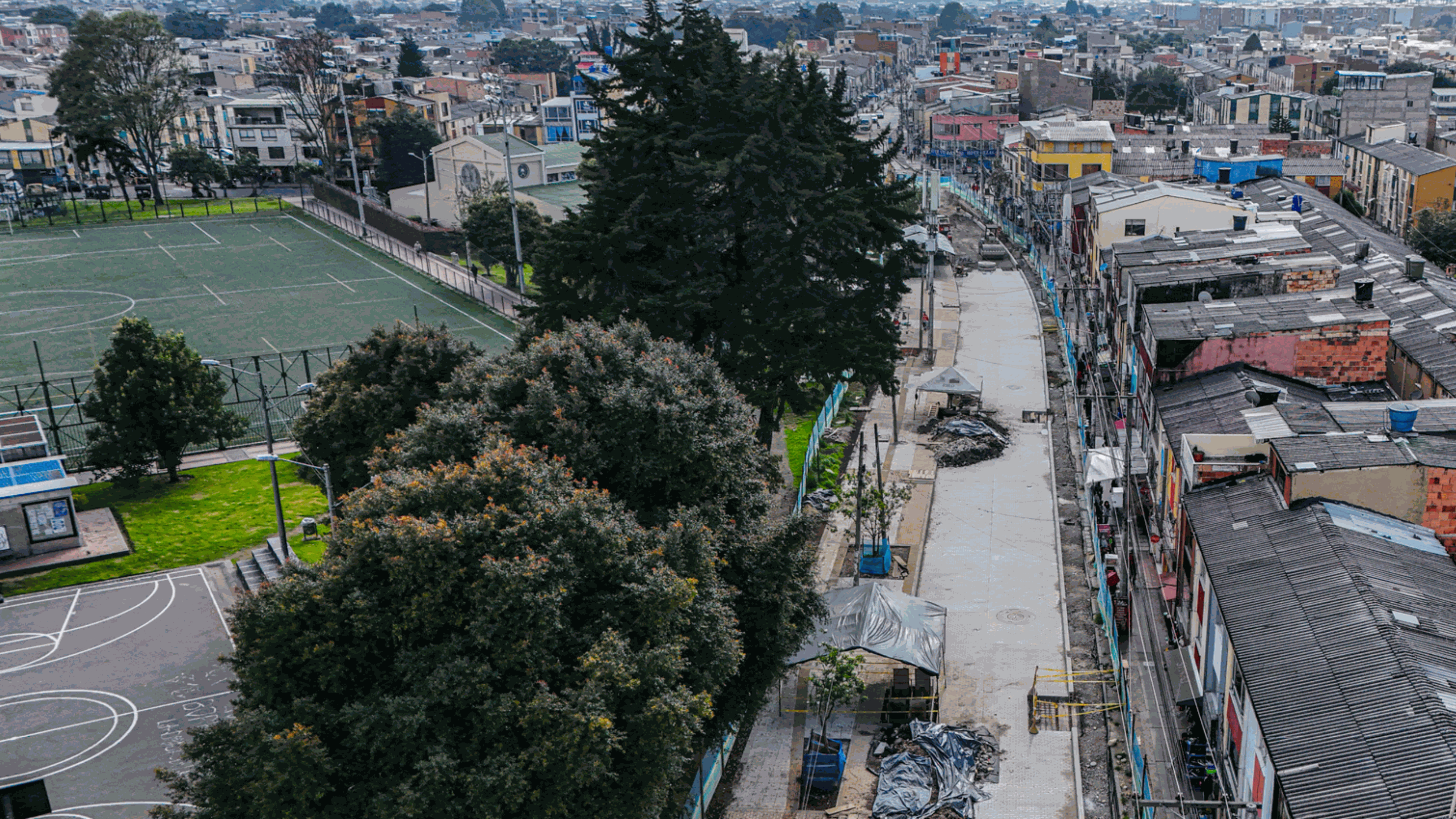 Calles comerciales a cielo abierto - Localidad Engativá