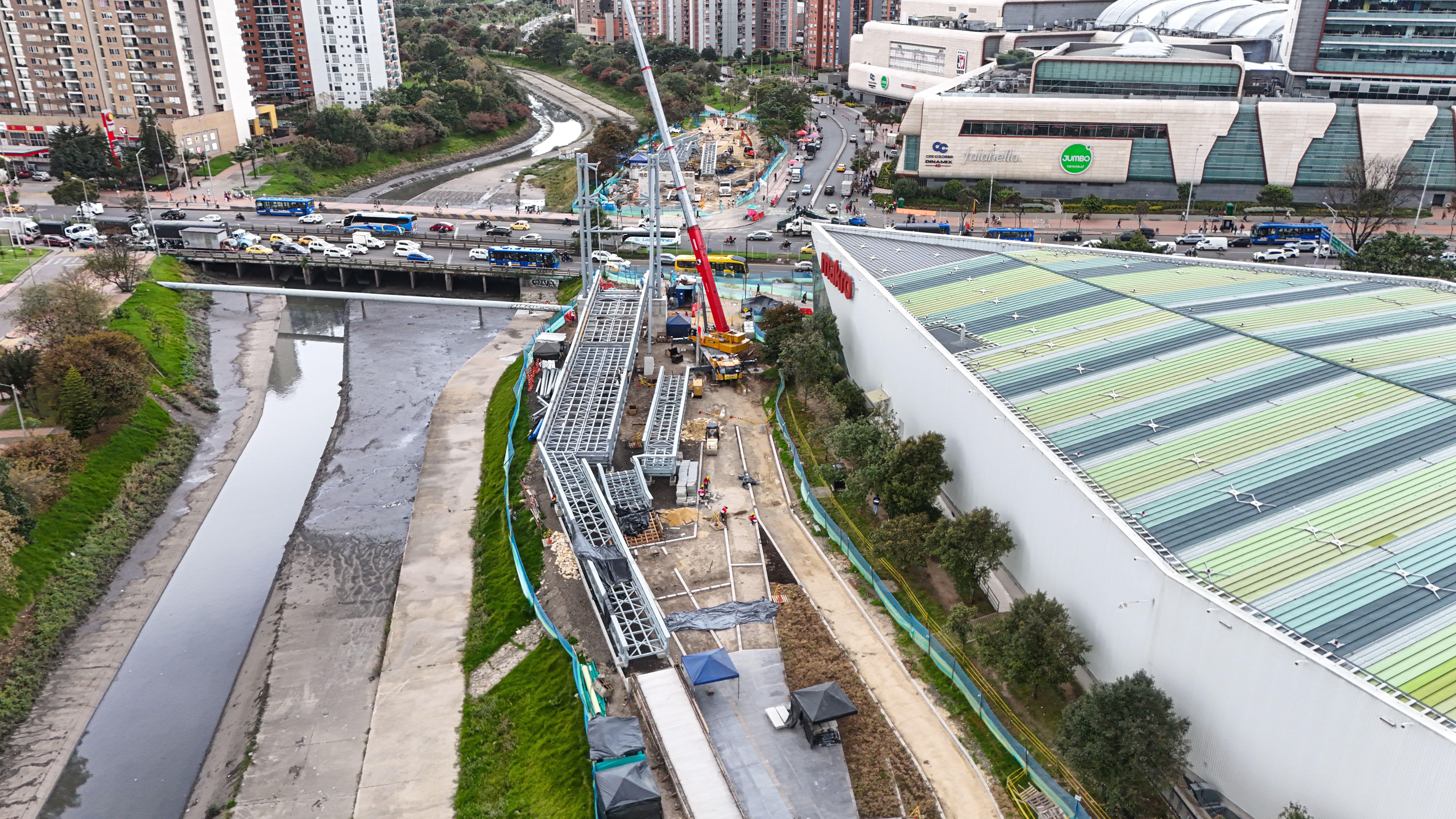 Vías y espacio público zonas industriales de Montevideo y Puente Aranda Grupo 1