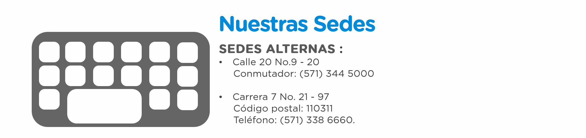 Sedes Alternas